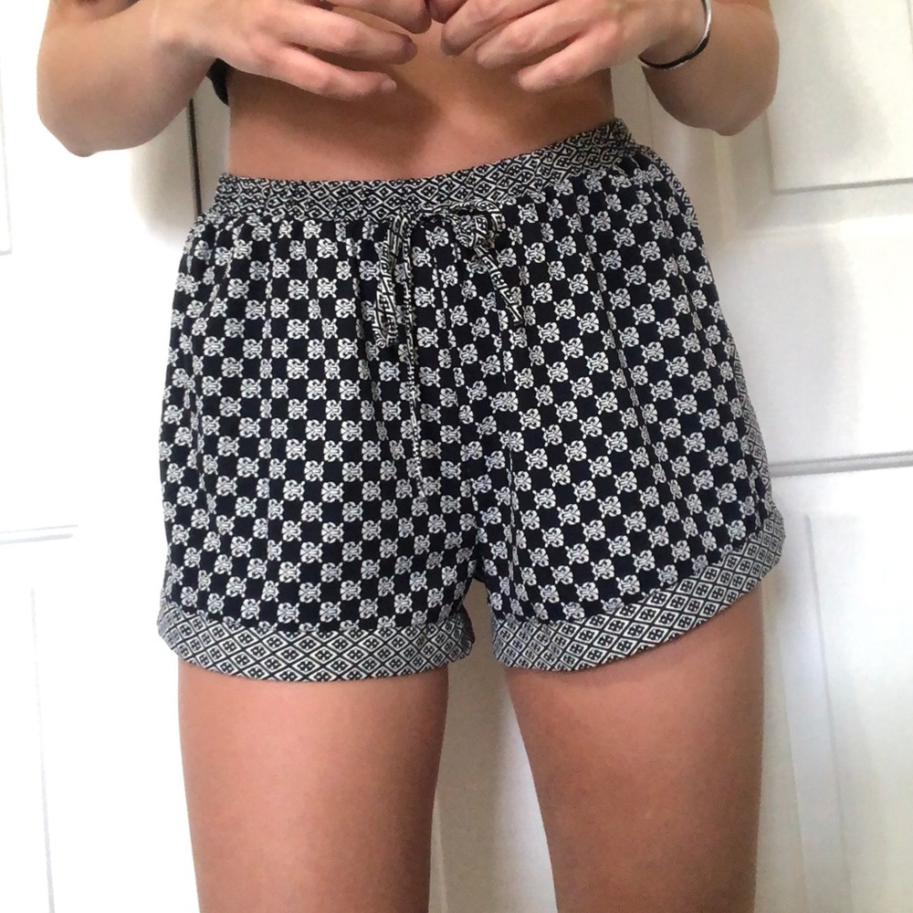 High waisted shorts